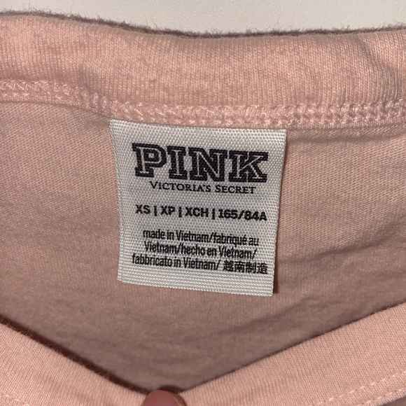 Pink Graphic T-Shirt crisscross design - Picture 3 of 4